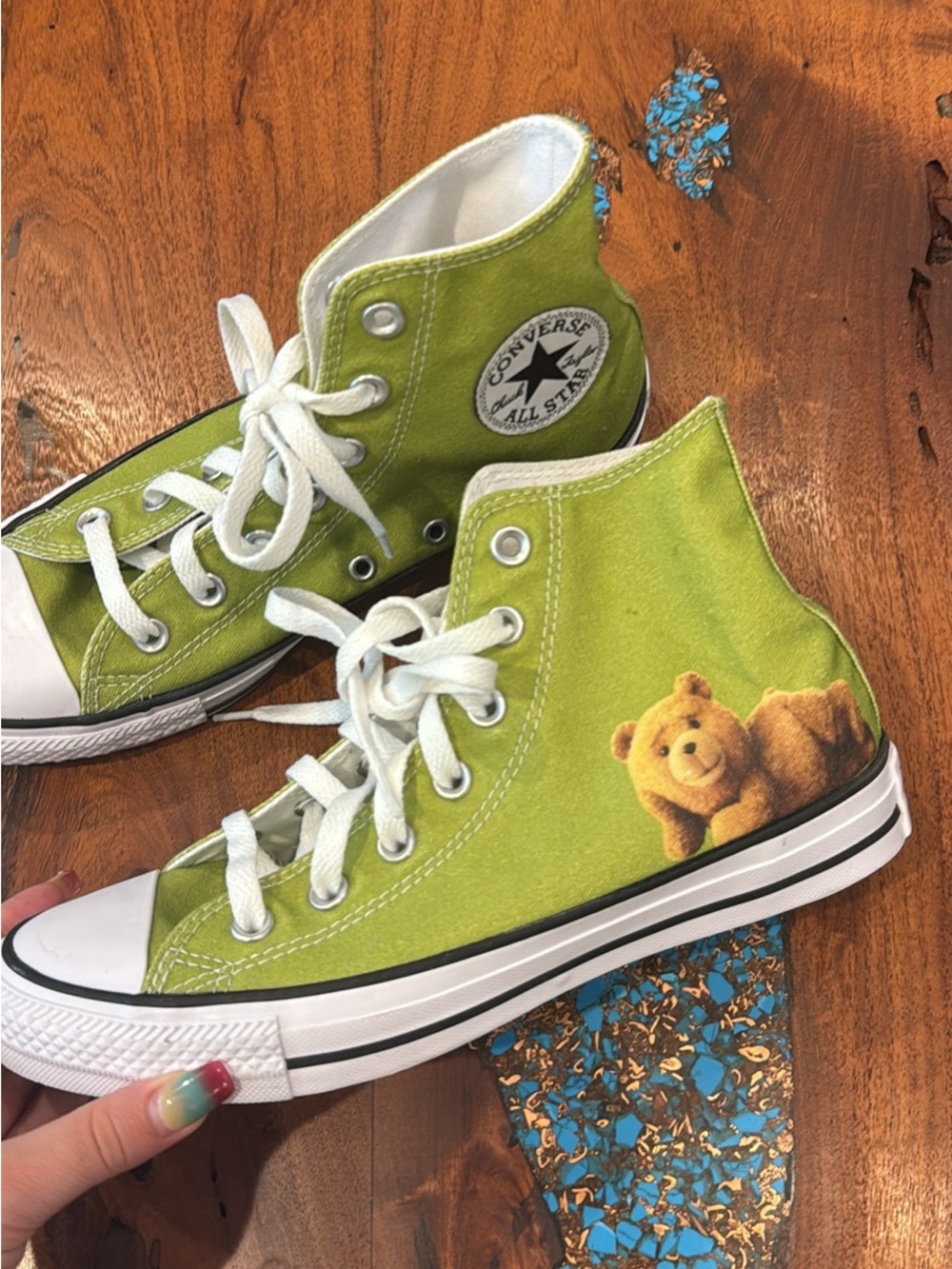 Limited Edition Ted x Converse 🍋‍🟩🍋‍🟩